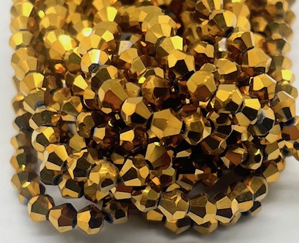 605002-41 CRISTAL BICONICO 4MM METALIZADO - Imagen 1