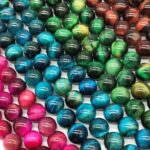 OJO  DE TIGRE EN COLORES 8MM