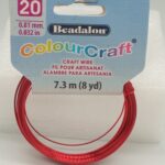 ALAMBRE ROJO COLOURCRAFT 18  AL  26