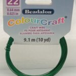 ALAMBRE VERDE OSCURO COLOURCRAFT 20  AL  26
