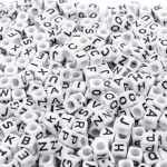 LETRA ACRILICA BLANCA CUADRADA