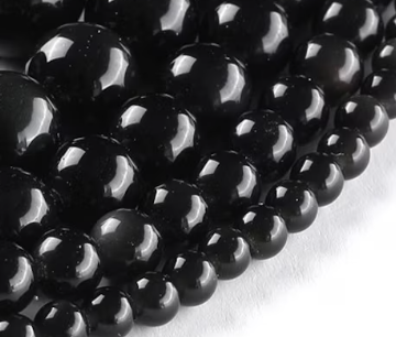 105072-105078 OBSIDIANA NEGRA 4MM A 10MM - Imagen 1