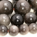 OBSIDIANA PLATEADA 8MM