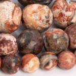 LEOPARD SKIN JASPER 4MM A 10MM