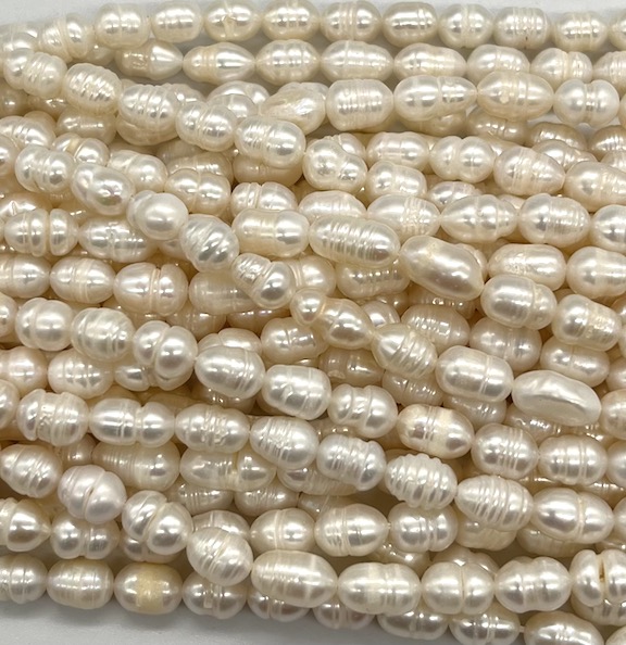 328544 PERLA ARROZ CON RAYAS 5-6 MM - Imagen 1