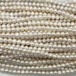 PERLA REDONDA CON RALLAS  5-6 MM