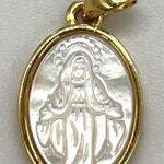 DIJE VIRGEN DEL MILAGROSA 12 X 15 MM