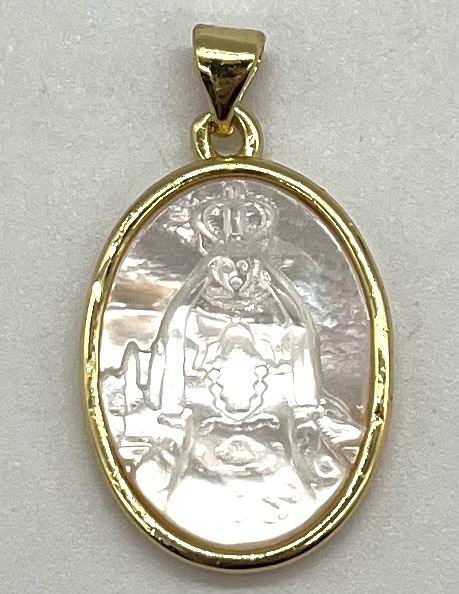 200366 DIJE VIRGEN DEL VALLE 17 X 20 MM - Imagen 1