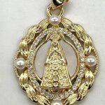 DIJE VIRGEN DEL VALLE 23 X 25 MM