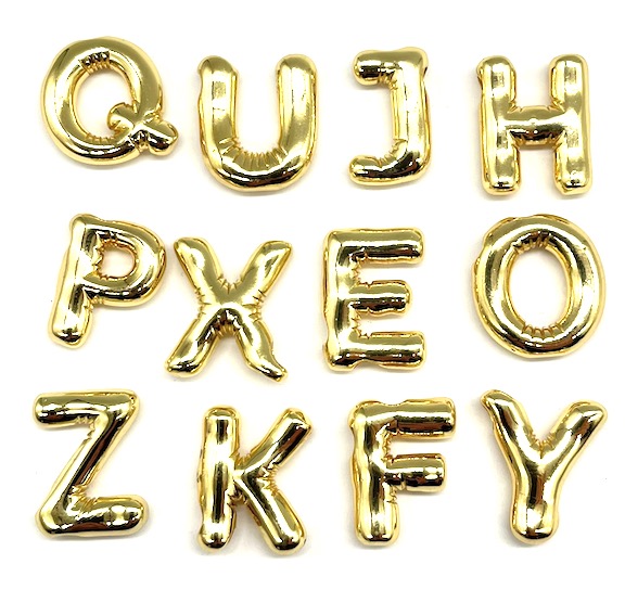 202070 LETRAS DORADAS 1.5CM - Imagen 1