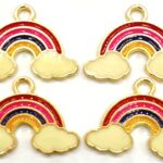 DIJE ZINC ARCOIRIS NUBE