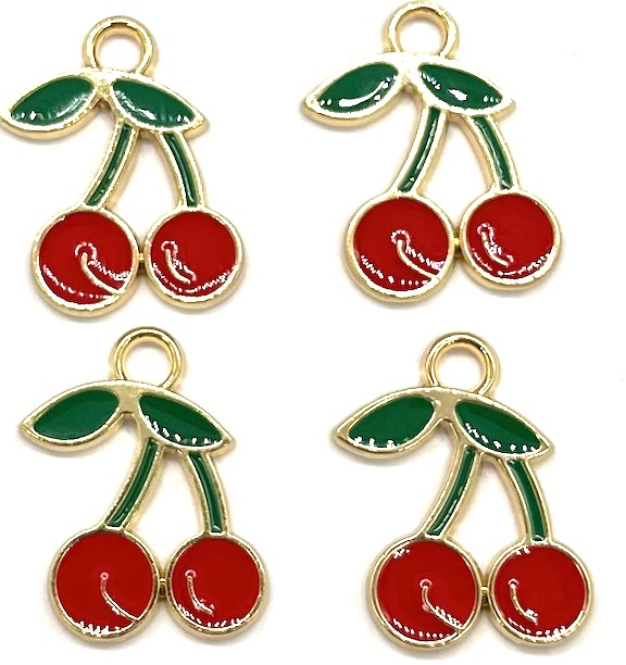 202642 DIJE ZINC CEREZA - Imagen 1