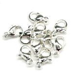BROCHE PLATEADO (10 UND )