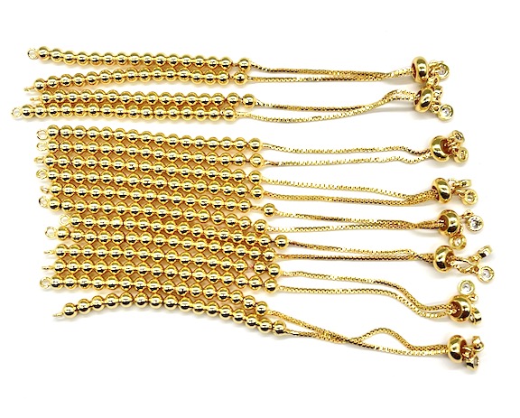 500532 PULSERA BALIN DORADAS PARA FABRICAR - Imagen 1